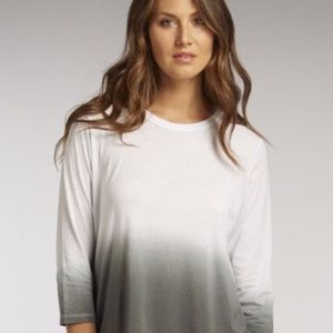 NWOT Ombré hand dipped organic cotton shirt